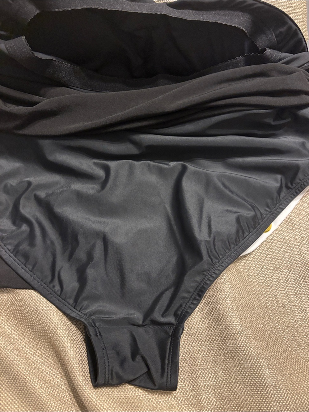Beyond Control Color Block Plus Swim Dress - Picture 11 of 14
